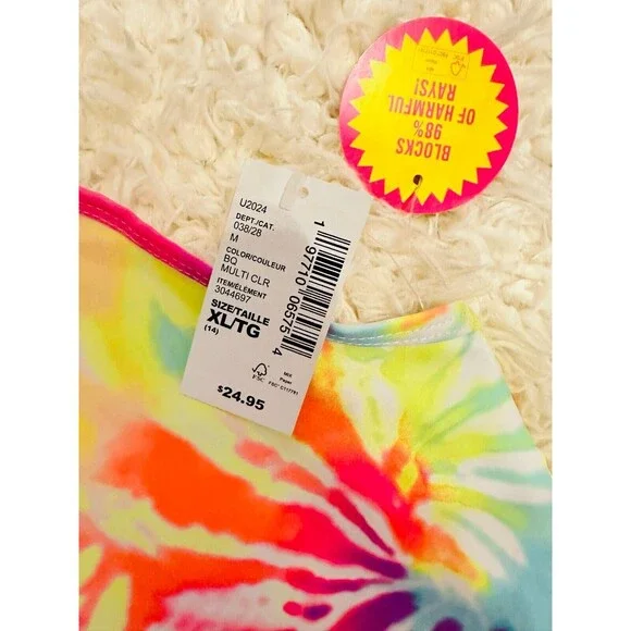 Lot Of 2The Children's Place One Piece Swimsuit, Girl's XL NEW MSRP $24.95 Each